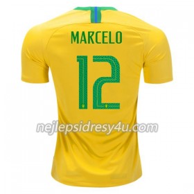 Fotbalový Dres Brazílie Marcelo 12 Domácí MS 2018
